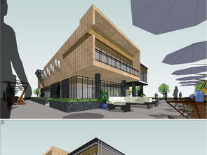 精品中标售楼部su模型设计图下载 图片4.18mb 建筑模型库 su模型