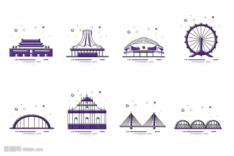 中国地缘标志 经典建筑图标的魅力